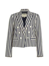 Shop LAGENCE Brooke Cropped Double-Breasted Blazer at Saks Fifth Avenue