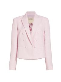 Shop LAGENCE Brooke Double-Breasted Blazer at Saks Fifth Avenue