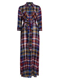 Shop LAGENCE Cameron Plaid Shirtdress at Saks Fifth Avenue