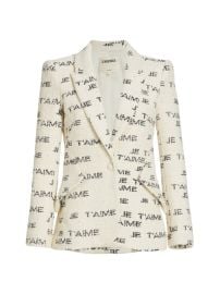 Shop LAGENCE Chamberlain Printed Woven Blazer at Saks Fifth Avenue