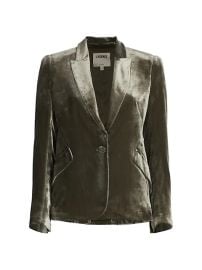 Shop LAGENCE Chamberlain Velvet Blazer at Saks Fifth Avenue