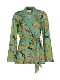 Shop LAGENCE Ciara Status Print Robe Blouse at Saks Fifth Avenue