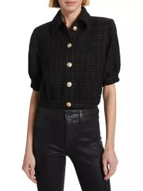 Shop LAGENCE Cove Cropped Jacket Saks Fifth Avenue at Saks Fifth Avenue