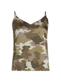 Shop LAGENCE Jane Camouflage Silk Camisole Top at Saks Fifth Avenue