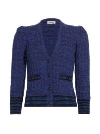 Shop LAGENCE Jenni Waffle-Knit Cardigan at Saks Fifth Avenue