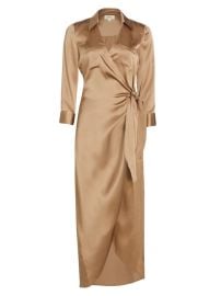 Shop LAGENCE Kadi Silk Wrap Dress at Saks Fifth Avenue