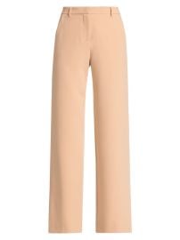 Shop LAGENCE Livvy Twill Straight-Leg Trousers at Saks Fifth Avenue