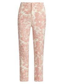 Shop LAGENCE Ludivine Twill Crop Pants at Saks Fifth Avenue