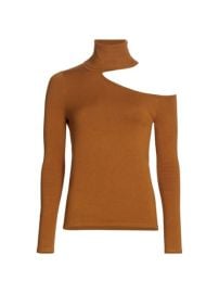 Shop LAGENCE Nicky Cutout Turtlneck Sweater at Saks Fifth Avenue