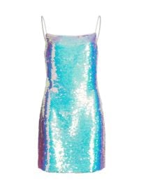 Shop LAGENCE Nyla Sequin Slip Dress at Saks Fifth Avenue