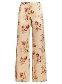 Shop LAGENCE Pilar Floral Wide-Leg Pants Saks Fifth Avenue at Saks Fifth Avenue