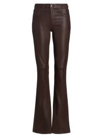 Shop LAGENCE Ruth Coated High-Rise Straight Jeans at Saks Fifth Avenue