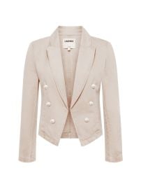 Shop LAGENCE Wayne Denim Double-Breasted Jacket at Saks Fifth Avenue