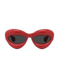 Shop LOEWE 55MM Inflated Cat-Eye Sunglasses at Saks Fifth Avenue