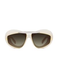 Shop LOEWE Double Frame 47MM Geometric Sunglasses at Saks Fifth Avenue