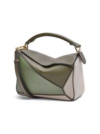 Shop LOEWE Small Puzzle Leather Satchel Bag at Saks Fifth Avenue