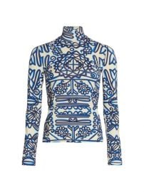 Shop La DoubleJ Edition 23 Printed Turtleneck at Saks Fifth Avenue