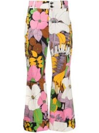 Shop La DoubleJ Hendrix floral-print trousers with Express Delivery - at Farfetch