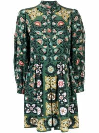 Shop La Doublej Shorty crepe de chine shirt dress with Express Delivery - at Farfetch