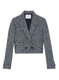 Shop Lafayette 148 New York Cropped Houndstooth Jacket at Saks Fifth Avenue