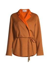 Shop Lafayette 148 New York Lawson Reversible Belted Jacket at Saks Fifth Avenue