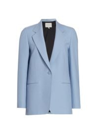 Shop Lafayette 148 New York One-Button Blazer at Saks Fifth Avenue