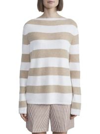 Shop Lafayette 148 New York Rugby Stripe Sweater at Saks Fifth Avenue