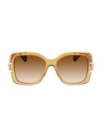 Shop Lanvin Mother amp Child 53MM Square Sunglasses at Saks Fifth Avenue