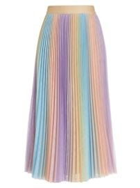 Shop Le Superbe Microdose Colorblocked Pliss Midi-Skirt at Saks Fifth Avenue