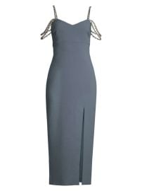 Shop Likely Hank Embellished-Strap Midi-Dress at Saks Fifth Avenue