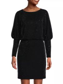 Shop Liv Foster Rhinestone-Embellished Velvet Minidress at Saks Fifth Avenue