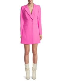 Shop Liv Foster Tuxedo Crepe Minidress at Saks Fifth Avenue