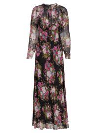 Shop LoveShackFancy Daya Floral-Print Maxi Dress at Saks Fifth Avenue