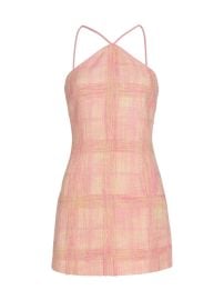 Shop LoveShackFancy Gandler Tweed Minidress at Saks Fifth Avenue