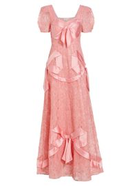 Shop LoveShackFancy Hilma Embroidered Gown at Saks Fifth Avenue