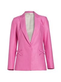 Shop LoveShackFancy Lamia Single-Breasted Jacket at Saks Fifth Avenue