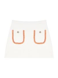 Shop Maje Jisal Knit A-Line Mini Skirt at Saks Fifth Avenue