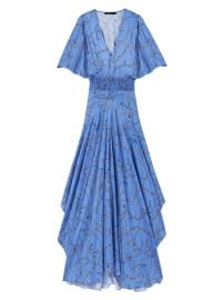 Shop Maje Patterned Maxi Dress at Saks Fifth Avenue