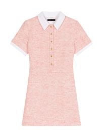 Shop Maje Pink tailored dress at Saks Fifth Avenue