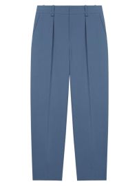 Shop Maje Pleated Straight-Fit Trousers at Saks Fifth Avenue