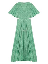 Shop Maje Rimaro Wrap Maxi Dress at Saks Fifth Avenue