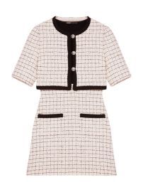 Shop Maje Ritalo Tweed Minidress at Saks Fifth Avenue