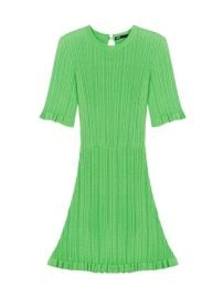 Shop Maje Rochasse Rib-Knit Minidress at Saks Fifth Avenue