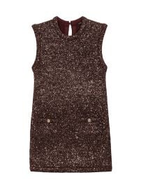 Shop Maje Short Sequin Dress at Saks Fifth Avenue