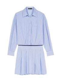 Shop Maje Short Shirt Dress at Saks Fifth Avenue