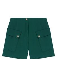 Shop Maje Structured Shorts With Pockets at Saks Fifth Avenue