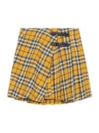 Shop Maje Tartan Plaid Pleated Mini Skirt at Saks Fifth Avenue