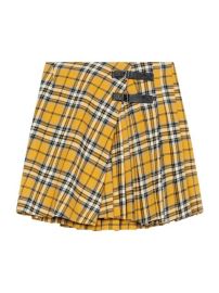 Shop Maje Tartan Plaid Pleated Mini Skirt at Saks Fifth Avenue