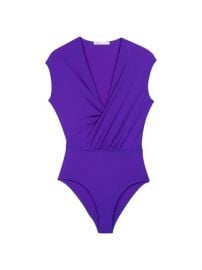 Shop Maje Tender Draped Stretch Bodysuit up to 70 Off at Saks Fifth Avenue