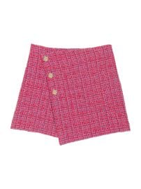 Shop Maje Tweed Wrap Skirt at Saks Fifth Avenue